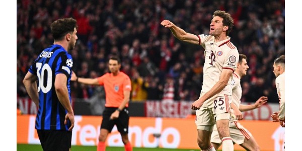 Thomas Müller voltou a marcar na Liga dos Campeões Thomas Müller voltou a marcar na Liga dos Campeões